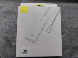 USB-хаб Baseus Lite Series USB to 4xUSB 3.0 5 Гбит/с 1m Black (WKQX030101) фото от покупателей 11