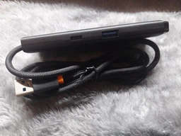 USB-хаб Baseus Lite Series USB to 4xUSB 3.0 5 Гбит/с 1m Black (WKQX030101) фото от покупателей 3