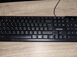 Клавиатура проводная Maxxter KBM-U01-UA USB Black