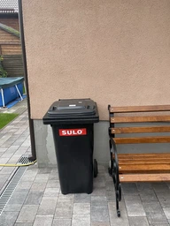 Сміттєвий контейнер SULO 120 л Жовтий фото від покупців 11