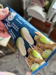Упаковка фруктово-злаковых батончиков Gerber с виноградом и яблоком для детей с 12 месяцев 25 г х 20 шт (8445290575982) фото от покупателей 16