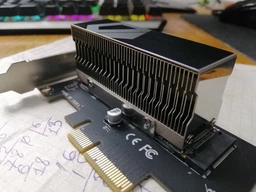 Плата расширения Frime PCI-E x4 to M.2 (M Key) NVMe (ECF-PCIEtoSSD003.LP) фото от покупателей 6