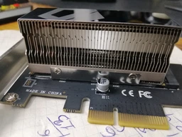 Плата расширения Frime PCI-E x4 to M.2 (M Key) NVMe (ECF-PCIEtoSSD003.LP) фото от покупателей 5