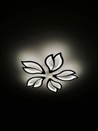 Люстра світлодіодна стельова LUMINARIA ASTRA 120W 5F APP 635/70 WHITE 220V IP20, LED світильник з пультом ДУ фото від покупців 2