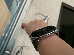 Mеталлический ремешок Миланская Петля Milano Jobs Xiaomi Mi Band 6/5/4/3 золото (mrk3064) фото от покупателей 15