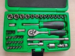 Набір інструментів Toptul 1/4" + ключі 49од. (GCAI4901) фото від покупців 5