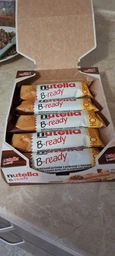 Упаковка вафельных батончиков Nutella с начинкой из ореховой пасты с какао и вафельных шариков 22 г х 10 шт (8000500380987)