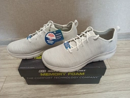 Чоловічі кросівки Skechers 46 Сіро-коричневий 232394 TPE