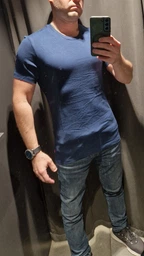 Набор футболок хлопковых длинных мужских Levi's Slim Crewneck 79541-0000 2XL 2 шт Белый (5400816578598)
