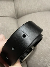 Ремень мужской из натуральной кожи Laras V10125FX46 125 см Коричневый (ROZ6400167639) фото от покупателей 4