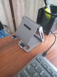 Держатель для телефона Ugreen LP263 Phone Holder with Roller Silver (UGR-80708) фото от покупателей 6