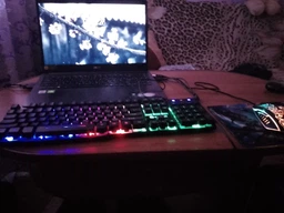 Ігровий комплект 3в1 - Gaming Combo AVAtech - ігрові навушники та клавіатура з підсвіткою + мишка фото от покупателей 2