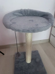 Когтеточка Lucky Pet Прана, серый, 33х33х50см фото от покупателей 8