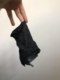 Одноразовые перчатки MedTouch нитриловые без пудры Размер L 100 шт Черные (4820226660088/Н325916) фото от покупателей 8