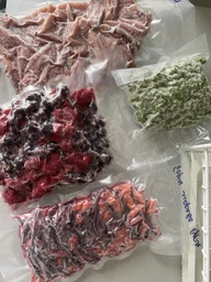 Гофровані пакети в рулоні 20x500 см для вакууматора вакуумна плівка фото від покупців 9