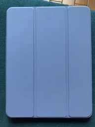 Силиконовый чехол обложка + Pencil Holder BBM1 для iPad Pro 11’’ 2021/2022 Серо-фиолетовый фото от покупателей 2
