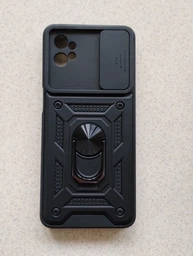 Чохол Hide Shield для Motorola Moto G32 протиударний бампер з підставкою Red