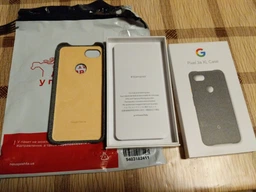 Противоударный чехол Official Fabric Case GA00787 для Google Pixel 3a XL (6") Carbon фото від покупців 2
