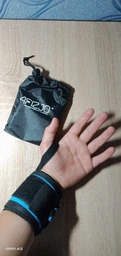 Бинты для запястий (кистевые бинты) 4FIZJO Wrist Wraps Black/Yellow (P-5907739311061)