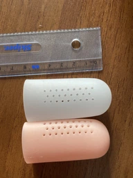 Силіконовий захисний ковпачок для пальців ніг Finger Protection White Розмір L