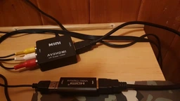 Активный конвертер видео и аудио сигнала U&P Mini RCA - HDMI 1080P Black (SWE-AV2HDMI-BK) фото от покупателей 1