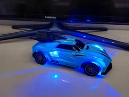 Автомобіль Spray Car на р/к – Sport (блакитний, 1:24, світло, функція туман) фото від покупців 2