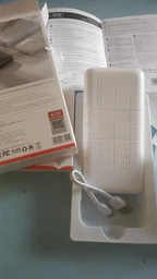 УМБ XO Power Bank 20000 mAh QC22.5W PD20W сила струму 3А PR188 White фото від покупців 1
