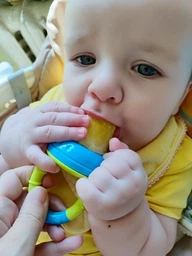Ниблер с силиконовой сеткой для кормления Canpol Babies (56/010_blu2) фото от покупателей 2
