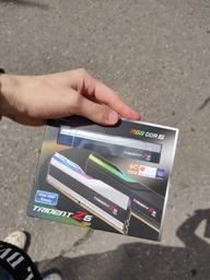 Модуль памяти G.Skill DDR5 64GB (2x32GB) 6400MHz Trident Z5 RGB (F5-6400J3239G32GX2-TZ5RS)