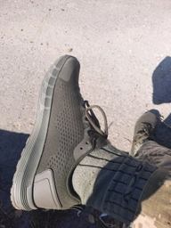 Чоловічі літні тактичні кросівки M-Tac розмір 46 (30,3 см) Олива (Хакі) (Summer Pro Army Olive)
