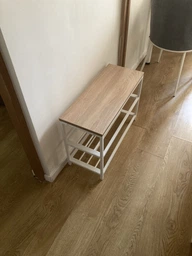 Банкетка универсальная Ferrum-decor Слайм 45x63x26 белый ДСП Дуб Дуб Артизан 16мм (XK00009) фото от покупателей 4