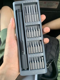Электроотвертка MiJia Electric Screwdriver 24 насадки (MJDDLSD003QW) фото от покупателей 1