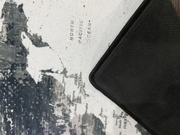 Игровая поверхность WorkPlaceShop MP ГРАФИТОВАЯ КАРТА МИРА 500х1200 мм фото от покупателей 8