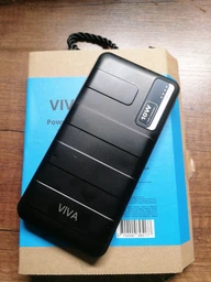 Повербанк VIVA VR12 з реальною ємністю 10000 mAh, портативна батарея (10W, 2USB/micro-USB, Type-C, 2A, LED індикатор, швидка зарядка) - Чорний фото від покупців 8