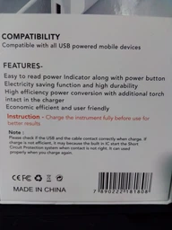 УМБ Andowl Q-CD555Х1 Power Bank 15000 mAh Зовнішній акумулятор (повер банк, портативна батарея) + Подарок USB-лампочка Чорний фото від покупців 14