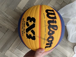 Баскетбольний м'яч Wilson FIBA ​​3X3 Original WTB0533XB2020 (розмір 6), фото від покупців 10
