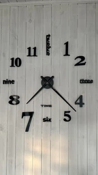 Настінний годинник Mindo MD17079, 3Д, великий фото від покупців 13