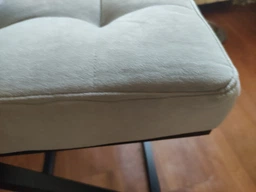 Табурет Лофт otto UNI м’який 35х35х53см сірий мікровелюр loft фото від покупців 9