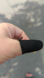 Напальчники, 2 шт, Borofone BG1 Superconducting Finger Cots, Чёрный