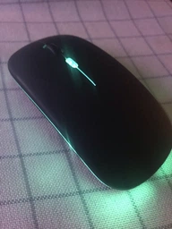 Бесшумная беспроводная офисная оптическая мышь iMice PM1 2.4G + Bluetooth компьютерная для ПК и ноутбука аккумуляторная беспроводная плоская 1600 DPI Черная с RGB подсветкой фото от покупателей 1