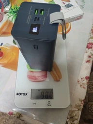 Power Bank лампа ємністю 30000 mAh з дисплеєм та ремінцем 22,5W Чорний