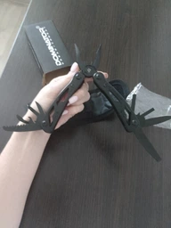 Мультиинструмент DOMINATOR 21 инструмент Серебряный фото от покупателей 5