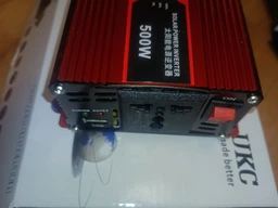 Авто інвертор перетворювач напруги з LCD екраном UKC 12V-220V 500W KC-500D