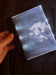 Світильник для читання книг в темряві, книжкова світлодіодна лампа плоска, чорний. фото від покупців 5
