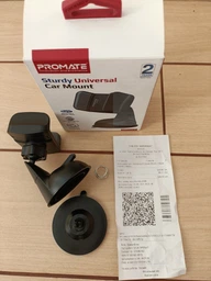 Автодержатель для телефона Promate Mount-2 Black (mount-2.black) фото от покупателей 10