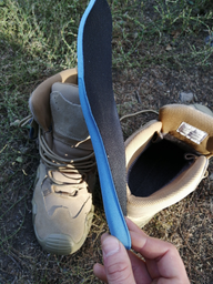Водонепроникні черевики (берці) 42 розмір (27,3 см) тактичні (військові) трекінгові демісезонні Alligator Coyote (Коричневі, Пісочний) M-tac фото від покупців 6