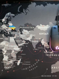 Ігрова поверхня карта світу RZTK Map 900 x 400 x 4 мм