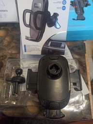 Тримач для моб.пристрою holder BOROFONE BH52 автозахоплення black/grey