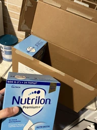 Упаковка смесей молочных Nutrilon Premium+ 2 600 г х 4 шт (4820226167013) фото от покупателей 2