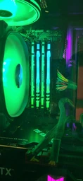 Оперативная память HyperX DDR4-3200 16384MB PC4-25600 (Kit of 2x8192) Fury RGB Black (HX432C16FB3AK2/16) фото от покупателей 13